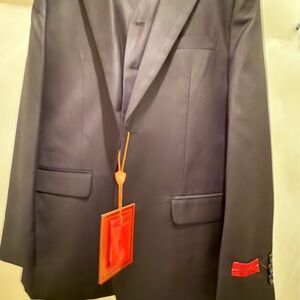 Gioberti Boys Black Matching Suit Set